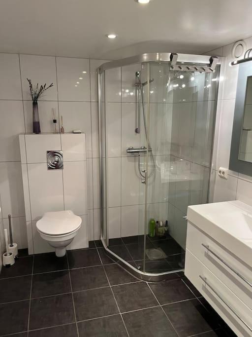 Hybel Med Bad Daire Egersund Dış mekan fotoğraf